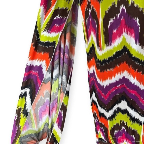 Trina Turk Aztec Pattern Boho Coverup Dress - Picture 6 of 8